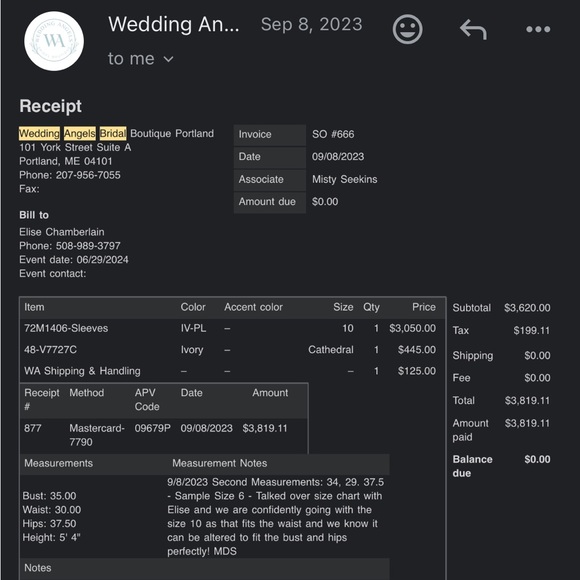 Martina Liana 1406 wedding dress
Never worn, or altered size 10 - Picture 6 of 6